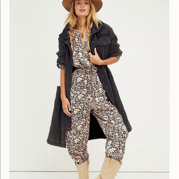 Free people “I Got A Feeling” jumpsuit/coverall - Picture 6 of 8